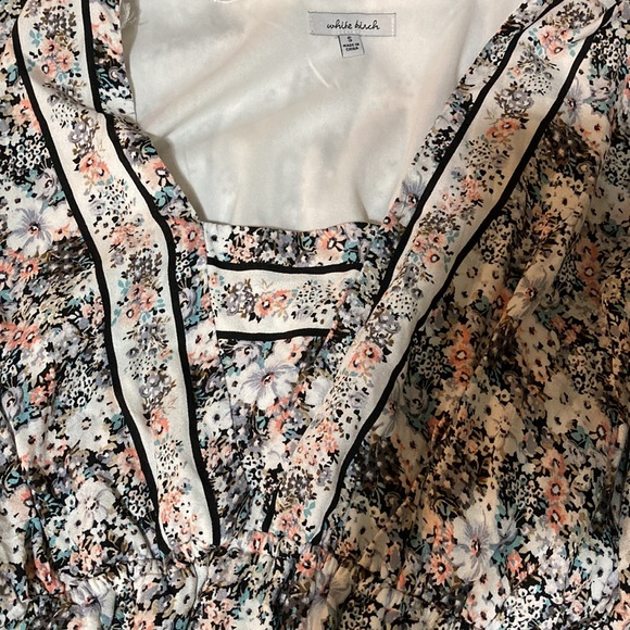 White Birch floral dress size small. Beautiful Easter dress. - Picture 9 of 9